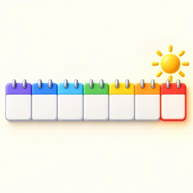 Sunday: 日曜日
