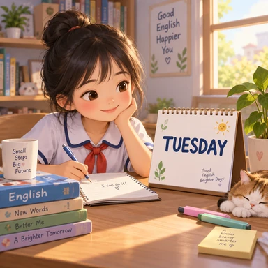Tuesday: 火曜日