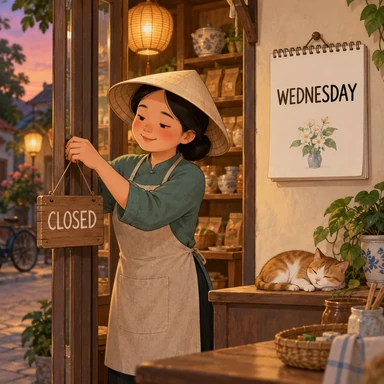 Wednesday: 水曜日