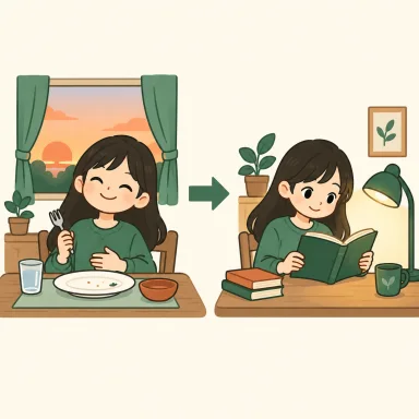 after: 〜のあとで