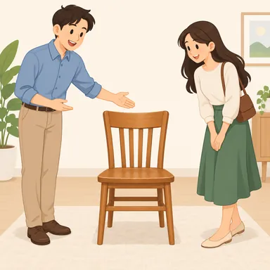 chair: いす