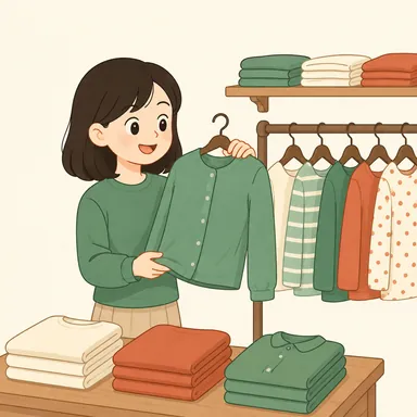 clothes: 衣服