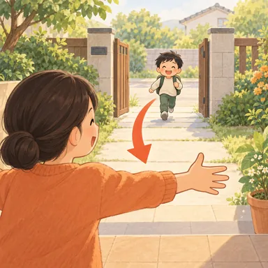 come back: 戻ってくる