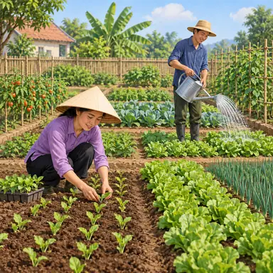 garden: 庭