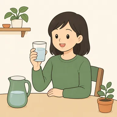 glass: コップ