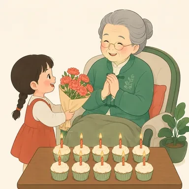 grandmother: 祖母