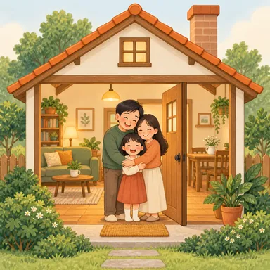 home: 家