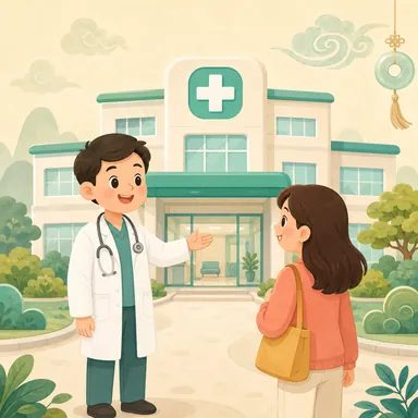 hospital: 病院
