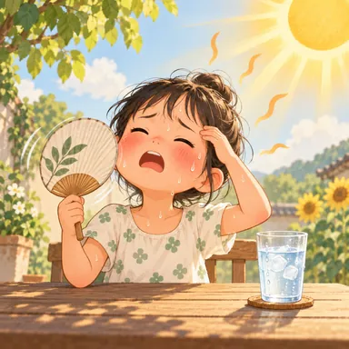 hot: 暑い、熱い