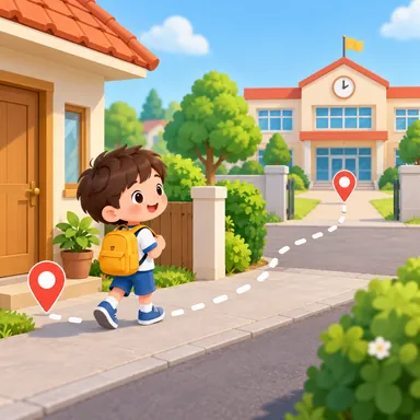 near: 近くに