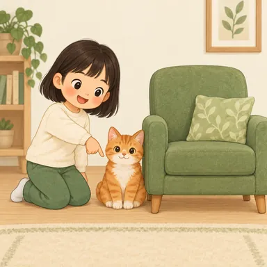 next to: 〜のとなりに