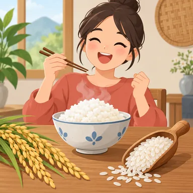 rice: 米、ごはん