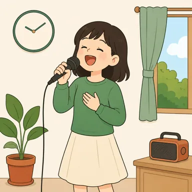 sing: 歌う