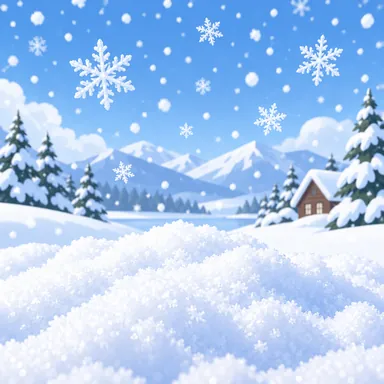 snow: 雪