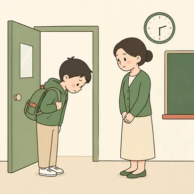 sorry: ごめんなさい