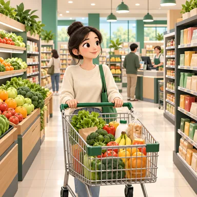 supermarket: スーパー