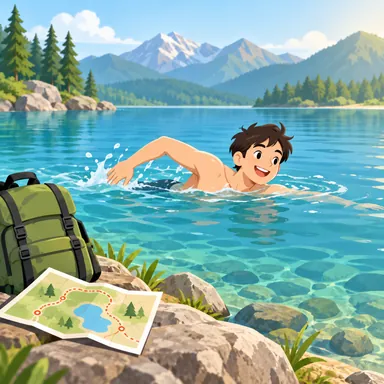 swim: 泳ぐ