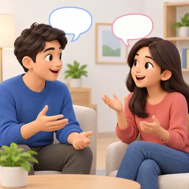 talk: 話す