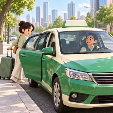 taxi: タクシー