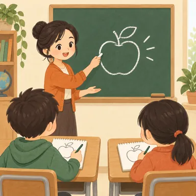 teach: 教える