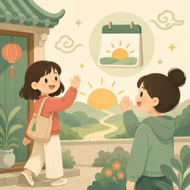 tomorrow: 明日