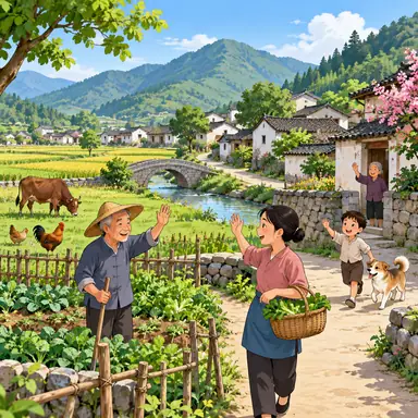 village: 村