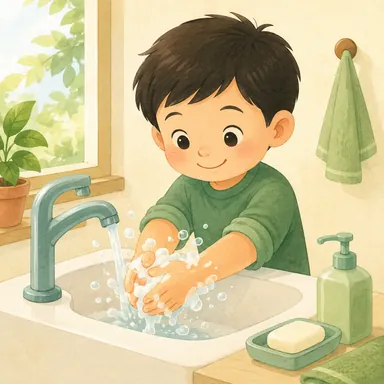 wash: 洗う