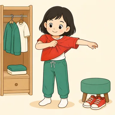 wear: 身につけている