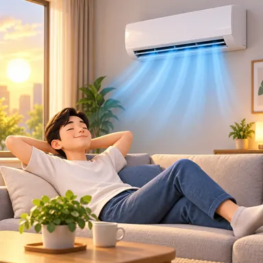 air conditioner: エアコン