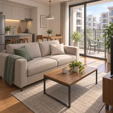 apartment: アパート、集合住宅の一室