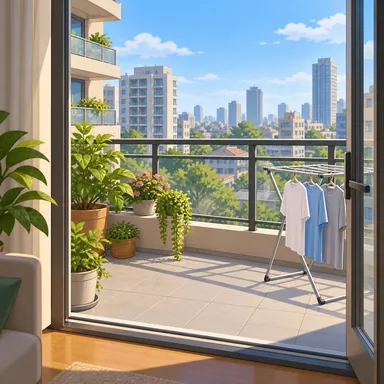 balcony: バルコニー