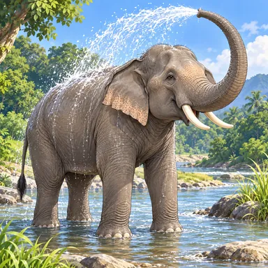 elephant: 象