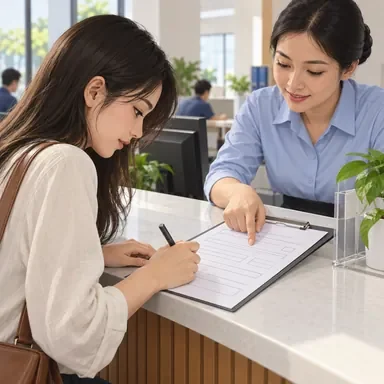 fill in: 記入する