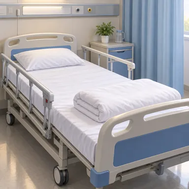 hospital bed: 病床