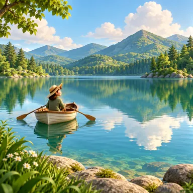 lake: 湖