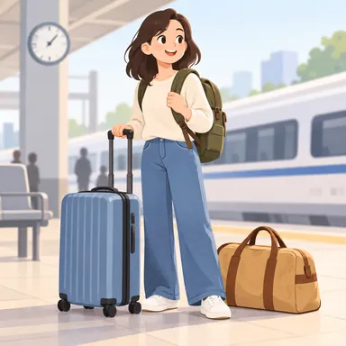 luggage: 手荷物