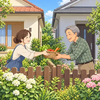 neighbor: 近所の人