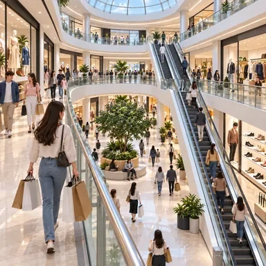 shopping center: ショッピングセンター