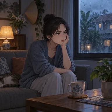 upset: 動揺した