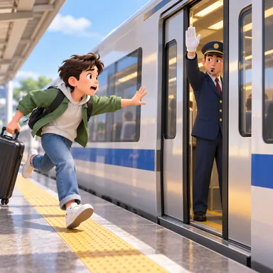 be about to: まさに〜しようとしている