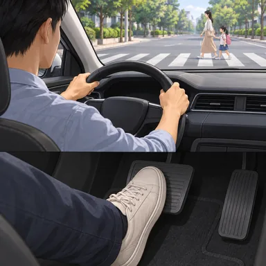 brake: ブレーキ