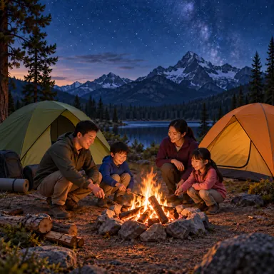 camping: キャンプ