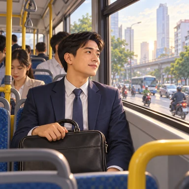 commute: 通勤する