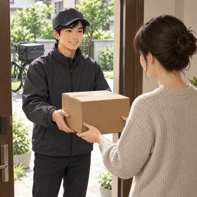 deliver: 配達する