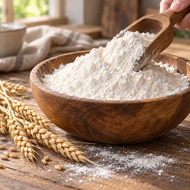 flour: 小麦粉