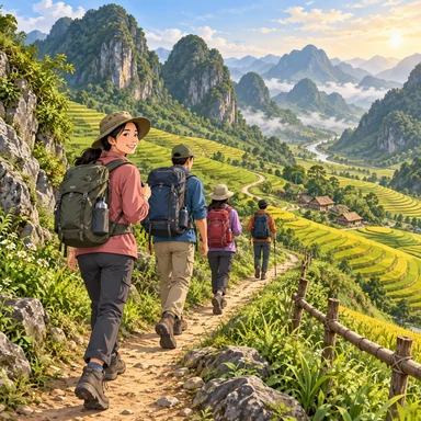 hiking: 山歩き