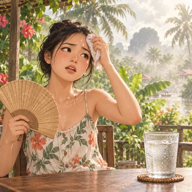 humid: 湿気の多い