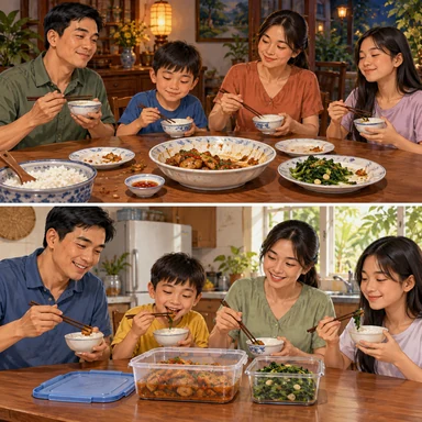 leftovers: 残り物