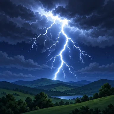 lightning: 稲妻