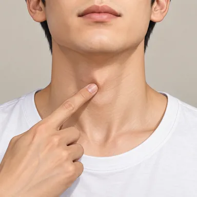 throat: のど
